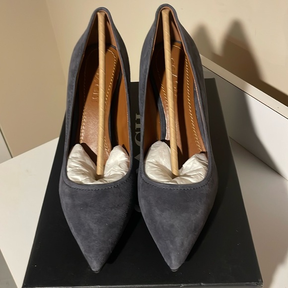 Coach Waverly85 Suede Midnight Navy Sz 8 - Picture 2 of 5